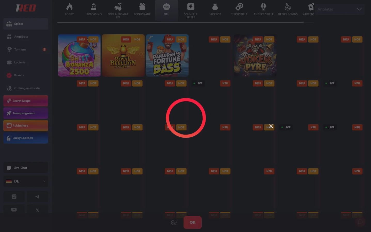 Slot-Spotlight: Ein konkretes Beispiel – 1Red